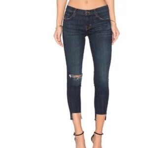 J Brand Skinny Crop Disguise Destruct Jeans